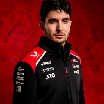 Haas F1 Team 2026 Official Castore Water Resistant Jacket | F1 Speed Gear