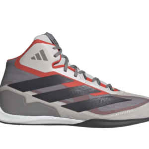 Side profile of black adidas Feroza Mid Audi shoes