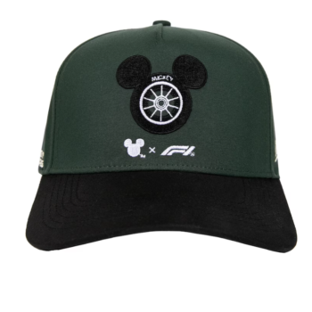 Formula 1 X Disney Mickey Wheel 5 Panel Hat - Green - Unisex